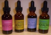 A tincture is a concentrated extract which is equivalent to an 8-ounce cup of tea.